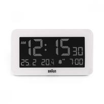 Braun Bc10w Skaitmeninis Crescendo Žadintuvas Orų Viešas Stalo Laikrodis BC10W black