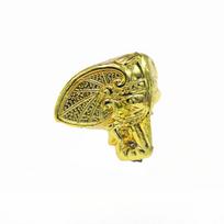 4PCS Elephant Vintage Chest Box Wooden Case Decorative Protection Feet Leg Plastic Material 4PCS auksas