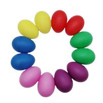12 Pcs Sand Egg High Quality Music Shaker Sand Hammer Instrument Early Learning Toy Percussion Rhythm Musica Children's Gifts 12Pcs įvairiaspalvis