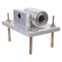 Universals Poles Dance Mounting System Angled Drilling Structure High Load Capacity Aluminum Steel Material 1 gray