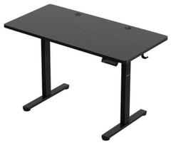 Kompiuterio stalas reguliuojamo aukščio Huzaro Hero 8.1, 120 cm x 60 cm, 72 - 118 cm, juoda sp.