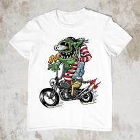 New Popular Ed Roth Rat Fink Cotton Short Sleeve White S-2345XL Men T-Shirt TMB6 Unisex T-Shirt L