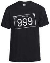 999 Nine Punk T-Shirt Skull Biker Glam Rock Band Punk Stiff Rock Sham Top Tee S įvairiaspalvis