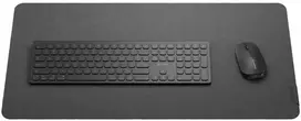 ALOGIC Premium Felt desk mat 73 x 37cm - Dark Pilkas