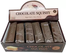 Squishy slow rising žaislas Šokoladinis batonėlis 13 cm