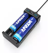 Baterijų Įkroviklis – XTAR MC2+ Įkroviklis su USB-C