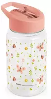 Miniland gertuvė vaikams su šiaudeliu Butterfly (450 ml)