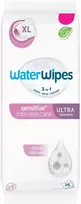 WATER WIPES „Sensitive+ Intimate Care“ intymios higienos servetėlės žmonėms, turintiems šlapimo nelaikymo problemų, 26 vnt.