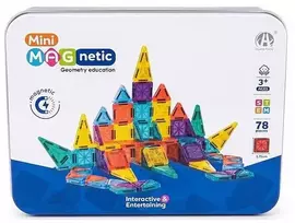 Hipo Mini magnetiniai kaladėlės 78 vnt./dėžutėje H14414 57904