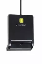 Atminties kortelė Gembird | USB išmaniosios kortelės skaitytuvas, juodas | FD2-SCR