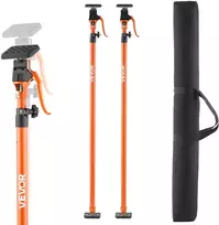 Teleskopinės atramos strypai 2 vnt. 125-291 cm apkrova iki 90 kg