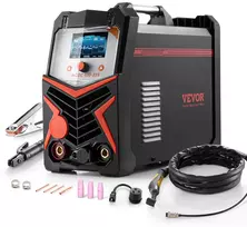 Aliuminio TIG suvirinimo aparatas 225A TIG AC/DC/impulsinis LED ekranas