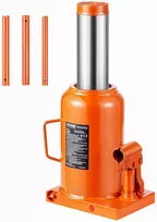 Hidraulinis butelio keltuvas 50 t suvirintas kėlimas 280-440 mm 3 sekcijų rankena