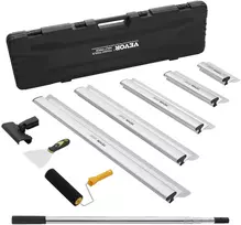 Glaistymo ašmenų komplektas 254/406/610/813/1016 mm su ištraukiama 862-2072 mm rankena, nerūdijančio plieno