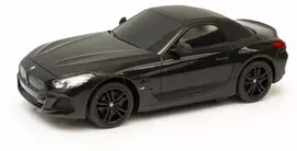 BMW Z4 naujos versijos R/C mastelis 1:24 Rastar 96200 nuotoliniu būdu valdomas juodas automobilis