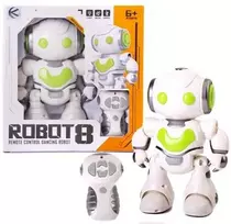 Interaktyvus robotas su garso, judesio ir šviesos efektais