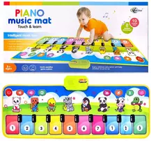 Išmanus muzikinis kilimėlis šokiams – gyvūnų pianinas
