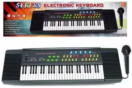 Organkai, pianinas, klaviatūra su mikrofonu, 50 cm