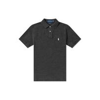 Polo Ralph Lauren Solid Cotton Small Logo Embroidered Polo Shirt Men tops Black 710536856-031 S