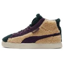 Puma Basket Mid Vintage Sherpa Unisex Kedai Kreminis Žalias-Gables Akmens 381179-01 37 black