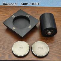 Rolling Knife Sharpener Kit For Straight Edge Roller Knife Sharpening With Industry Diamonds Chef Knife Set As Photos black