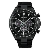 SEIKO SELECTION SBPY187 Solar Date Calendar All 2026 Release Black S Series [Seiko Watch] Men's Watch, Chronograph, & 24-Hour Hand, Black, Model, gray
