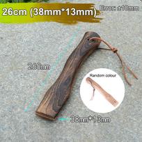 Rankų darbo kirvio kotas 35cm, tvirtas medžio masyvas, sodo įrankių dalis, trumpas dizainas, idealus medžio apdirbimo projektams 26cm white