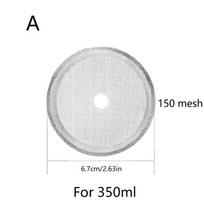 Stainless Steel French Press Filter Screens Reusable Fine Mesh For Home Coffee Brewing A