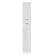Vonios spintelė iš balto medžio, talpi ir praktiška, „loft“ stiliaus, 180 cm