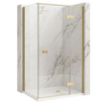 Dušo Kabinė Rea Atlas Brush Gold 120X80 Right