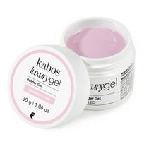 Kabos Luxury Builder Gel UV/LED, 30g – savaime išsilyginantis nagų priauginimo gelis, Strawberry Milk spalva