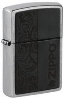 Žiebtuvėlis Zippo 46919 Black Leather Emblem