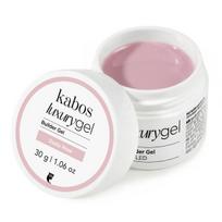 Kabos Luxury Builder Gel UV/LED, 30g – savaime išsilyginantis nagų priauginimo gelis, Dusty Rose spalva
