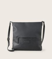 Pečių krepšys - TOM TAILOR - Gia Hobo Bag M - Juodas - 100% poliuretanas - 35x34x9 cm