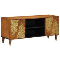TV spintelė 105x33x46 cm Iš kietos mango medienos