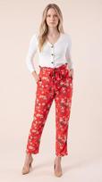 Vero Moda moteriškos raudonos vasarinės kelnės, M dydis, M
