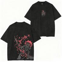 Demon Slayer Tanjiro Anime T Shirt Men Women Cotton Short Sleeve Tee Streetwear Casual Top Summer Y2k Graphic Kimetsu No Yaiba XXXL