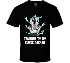 Training sp saiyan Vegeta 2 BLACK T Shirt Mens Womens Tees Top 3XL gray