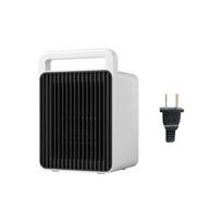 Portable 110V 900W PTC Electric Heating Automatic Temperature Control Desktop Mini Fan Bedroom Heating Fast Heating 1 black