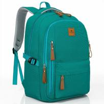 Ergonomiška mokyklinė ir kelioninė kuprinė Peterson, žalia, 28 l