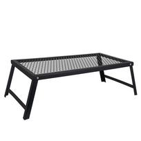 Portable Foldable Bbq Grill Rack Campfire Table For Cooking Camping Barbecue Outdoor Picnic Accessories Foldable net table #1