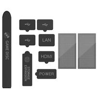For XBOX Series S/X Host Dustproof Set Dust Plug,Style: Deluxe Edition Deluxe Edition