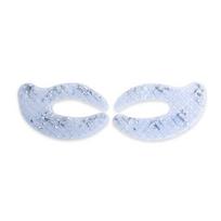 Drėkinamieji hidrogelio paakių pleistrai IDC Institute Glitter C Shaped, mėlyni, 2 vnt.