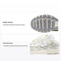 Nike P-6000 Šviesiai kaulinės spalvos, platininės violetinės spalvos moteriški sportbačiai, kreminės cemento pilkos spalvos HJ7284-072 40.5 white