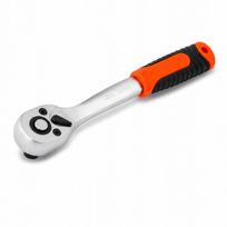 Raktas su terkšle 1/2'' CRV 72 dantų 250mm E-400-0942 EPM