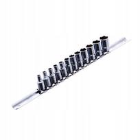 Galvučių rinkinys 1/4" 6-kampės 4-13mm 12 vnt CR-V TOPTUL