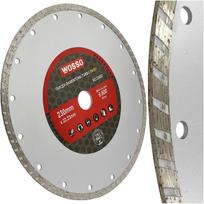 Deimantinis diskas 230mm Turbo Pro, Wosso, betonui, akmeniui, plytoms