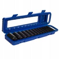 Hexagonalios smūginės galvutės 1/2" ilgos, 10–32 mm, 13 vnt., STRONG