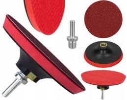 Lankstus 125 mm diskas su velcro, M14 adapteris šlifuokliui