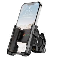 Telefono laikiklis dviračiui, motociklui EOWIHOR 360° rankenai
